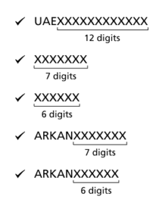 Investor Number reference